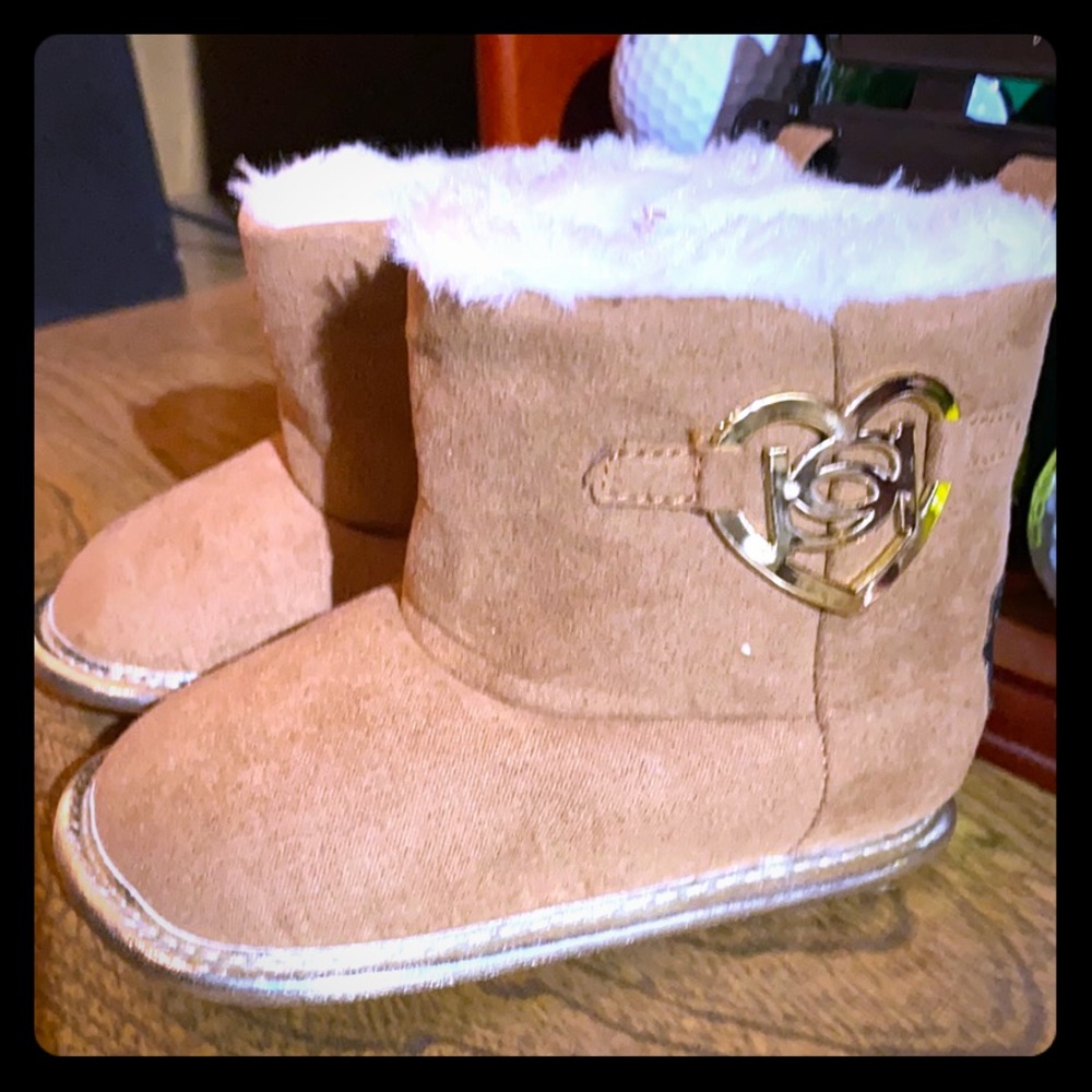 Baby Bebe booties.